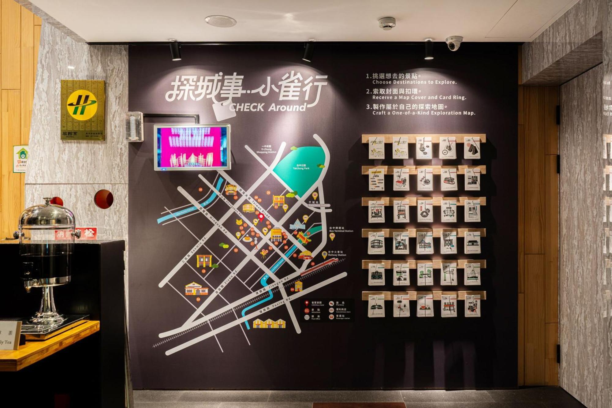 Check Inn Taichung Zhongshan Exterior foto